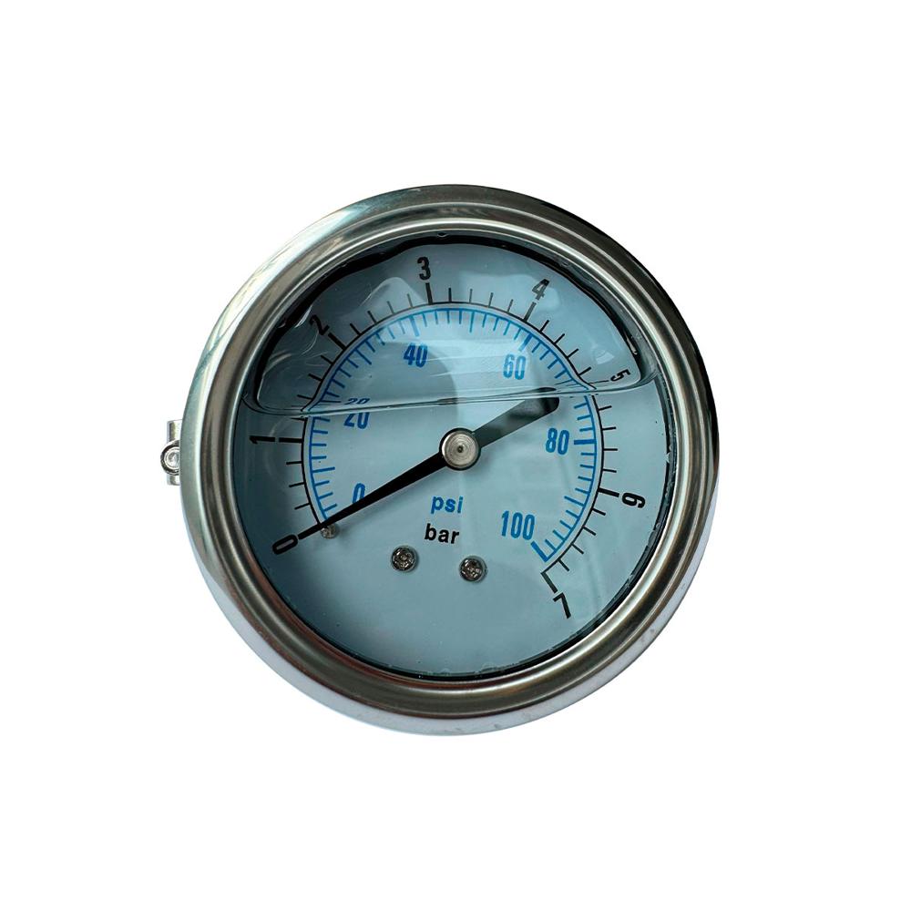 Manometro 0-100psi Dial 2.5 modelo PR-102 0-100PSI