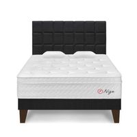 Dormitorio Europeo Niza 2 plazas Gris