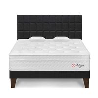 Dormitorio Europeo Niza King Gris