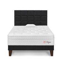 Dormitorio Europeo Niza 1.5 plazas Gris