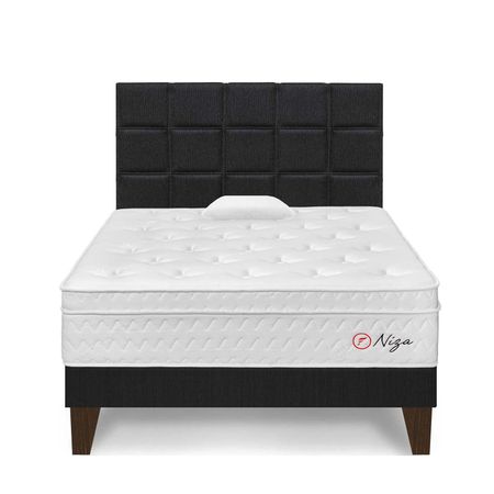 Dormitorio Europeo Niza 1.5 plazas Gris