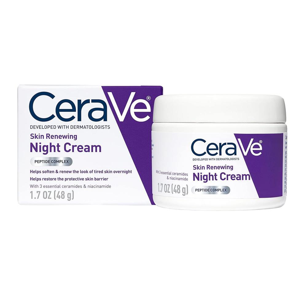 CERAVE CREMA DE NOCHE RENOVADORA DE PIEL 48 GR