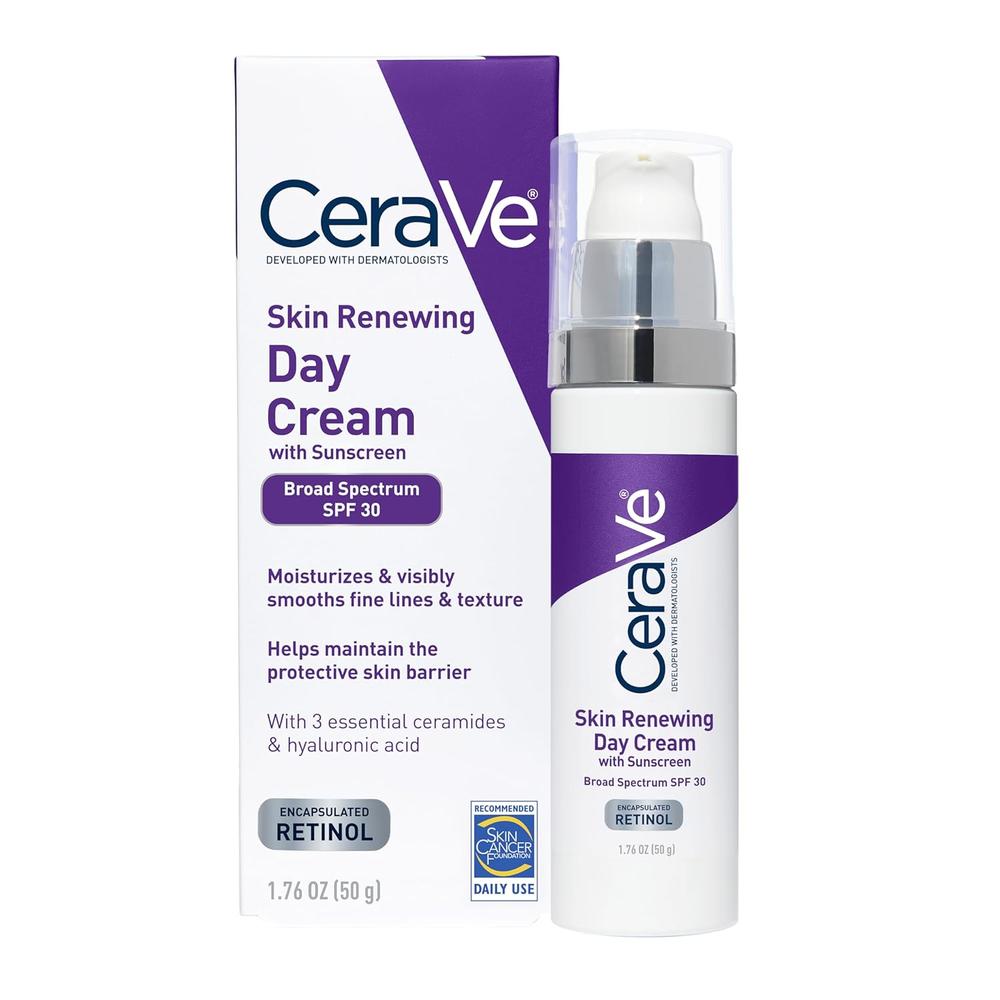 CERAVE CREMA FACIAL ANTIARRUGAS FPS 30 CON RETINOL 50 GR