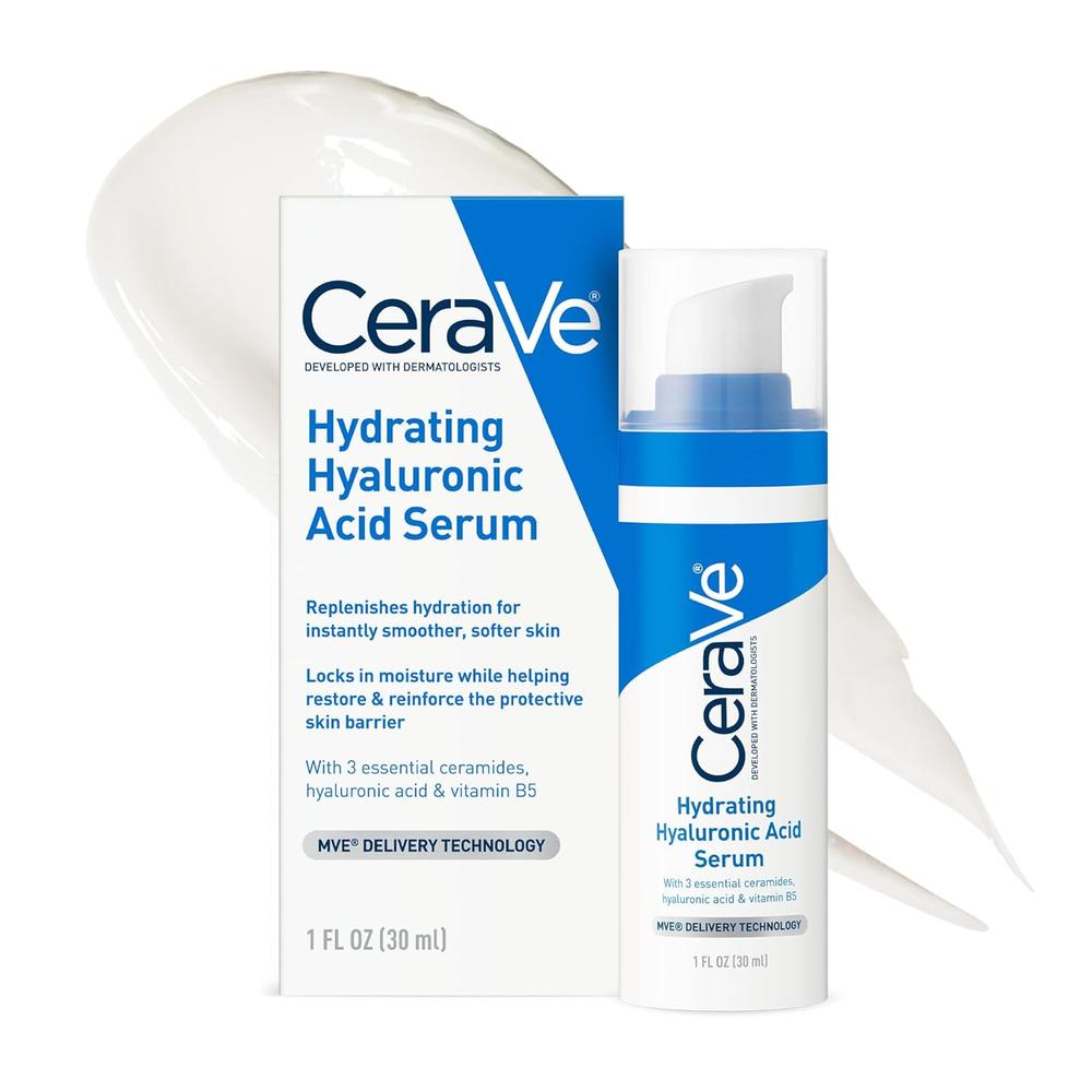 CERAVE SUERO FACIAL DE ÁCIDO HIALURÓNICO CON VITAMINA B5 30 ML