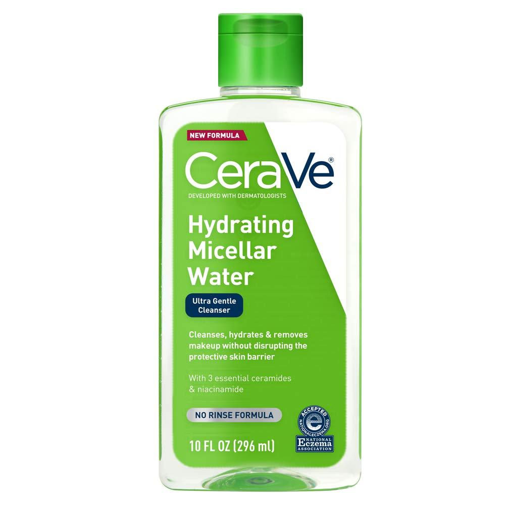 CERAVE AGUA MICELAR HIDRATANTE Y DESMAQUILLANTE FACIAL 296 ML