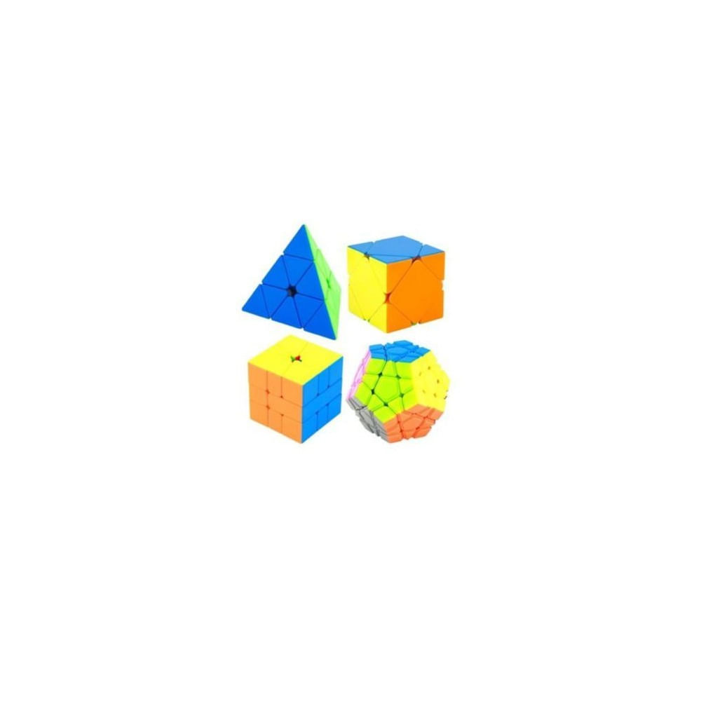 Cubo mágico cubo rubik - set 4 pcs