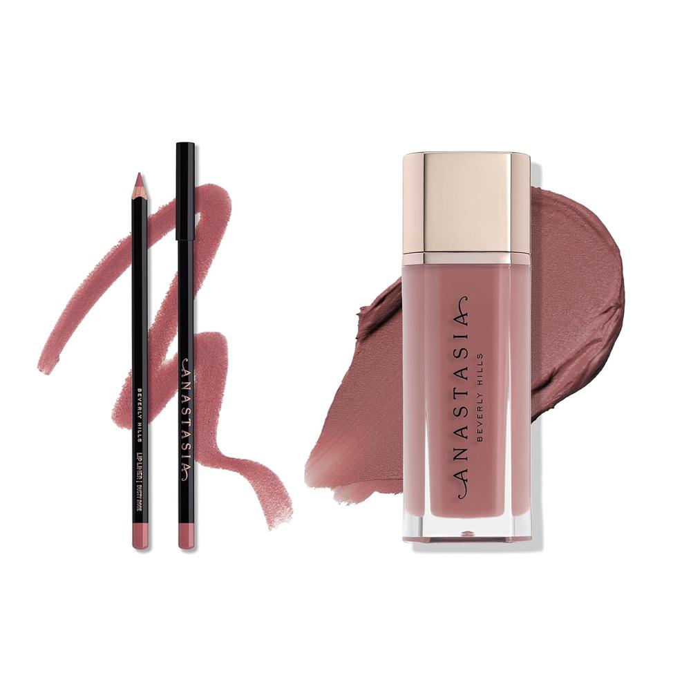SET LABIOS VELVET KISS ANASTASIA | DUSTY ROSE