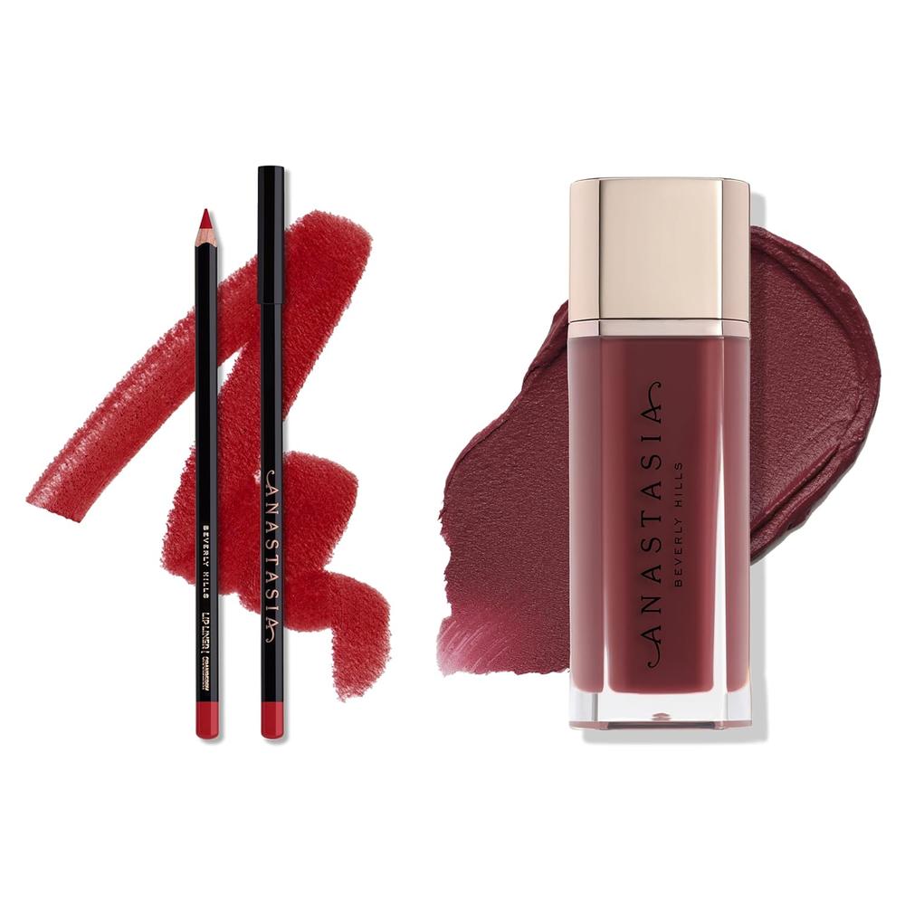 SET LABIOS VELVET KISS ANASTASIA | CRANBERRY