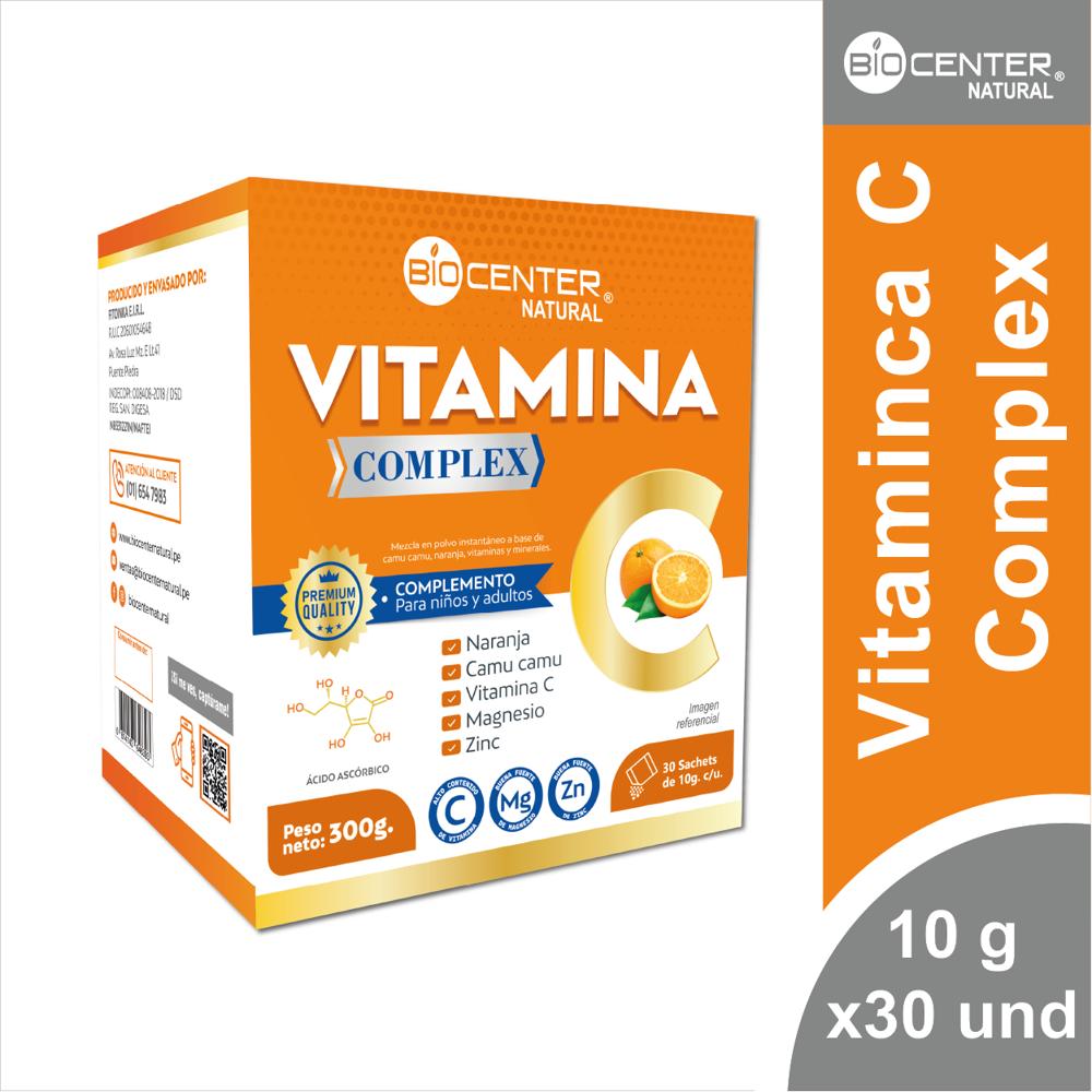 Vitamina C Complex x 30 sachets - Biocenter Natural