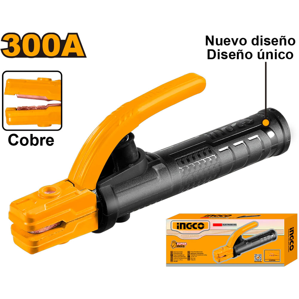 Portaelectrodos Ingco 300A WAH3008
