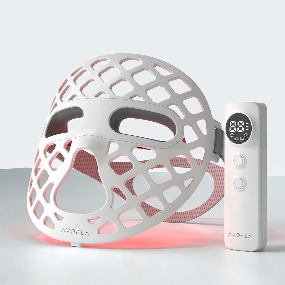 Máscara De Belleza Avorla Facial Mask LED Recargable