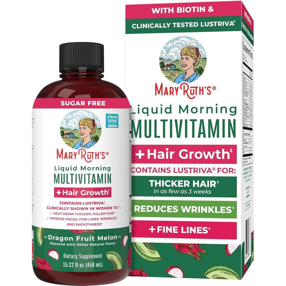 Multivitamínico MaryRuth Lustriva Cabello