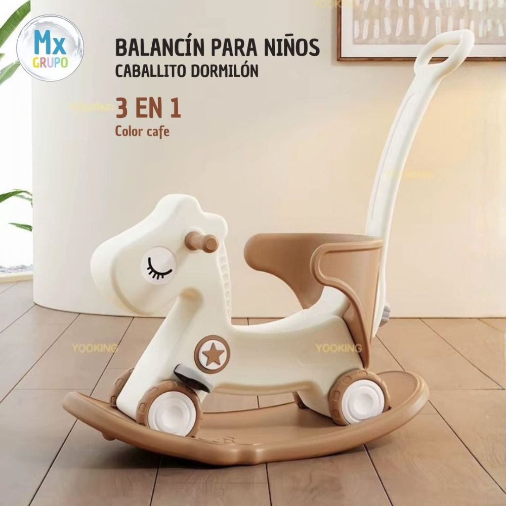Balancin 3 en 1 - Caballito dormilon Cafe