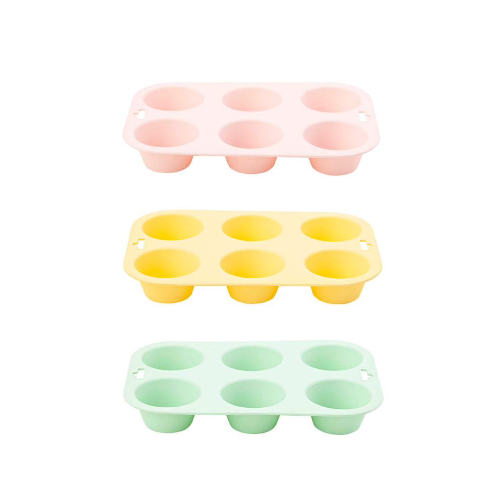 Molde Silicona para Muffins VIVA HOME (Modelos Aleatorios)