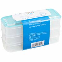 Set de Contenedores VIVA HOME 1.5ml 3pzas