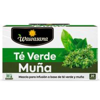 Té Verde Muña WAWASANA Caja 20un