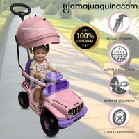 Correpasillo Guiador para Niños DUDU JEEP Edición Limitada Light Pink