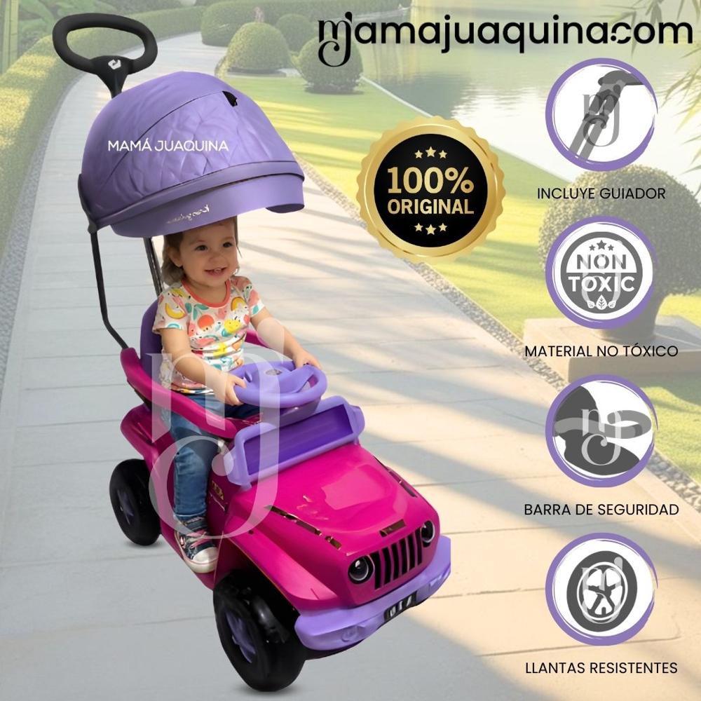 Correpasillo Guiador para Niños DUDU JEEP Edición Limitada Dark Pink