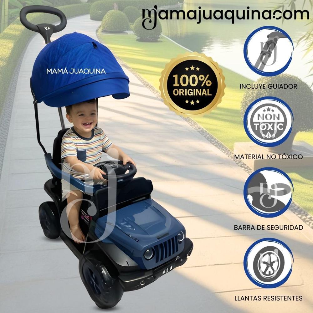 Correpasillo Guiador para Niños DUDU JEEP Edición Limitada Blue