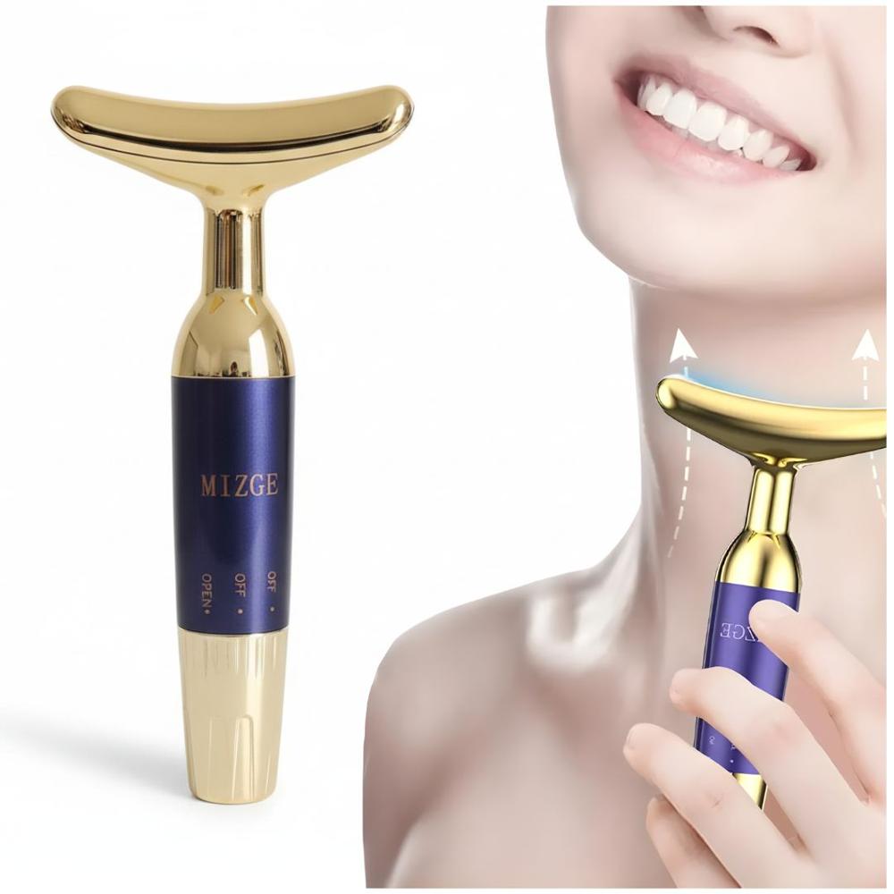 Masajeador Facial Eléctrico Media Luna Estiramiento Rostro Y Cuello MGE-018