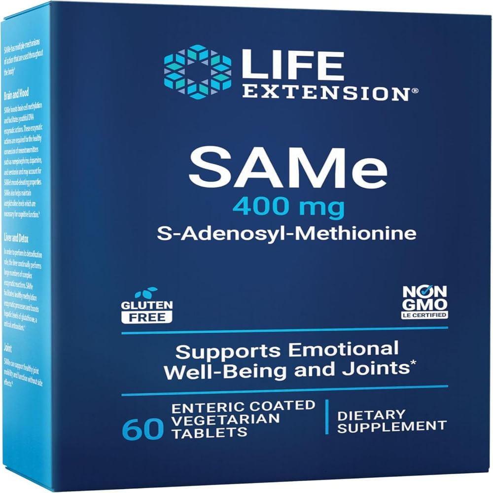 Life Extension SAMe 400 mg 60 tablets