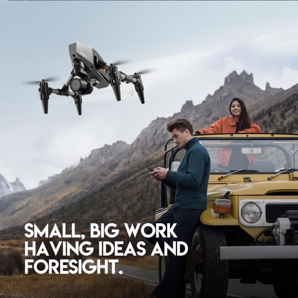 Mini Dron con Cámara HD y Wi-Fi Portátil y Fácil de Usar