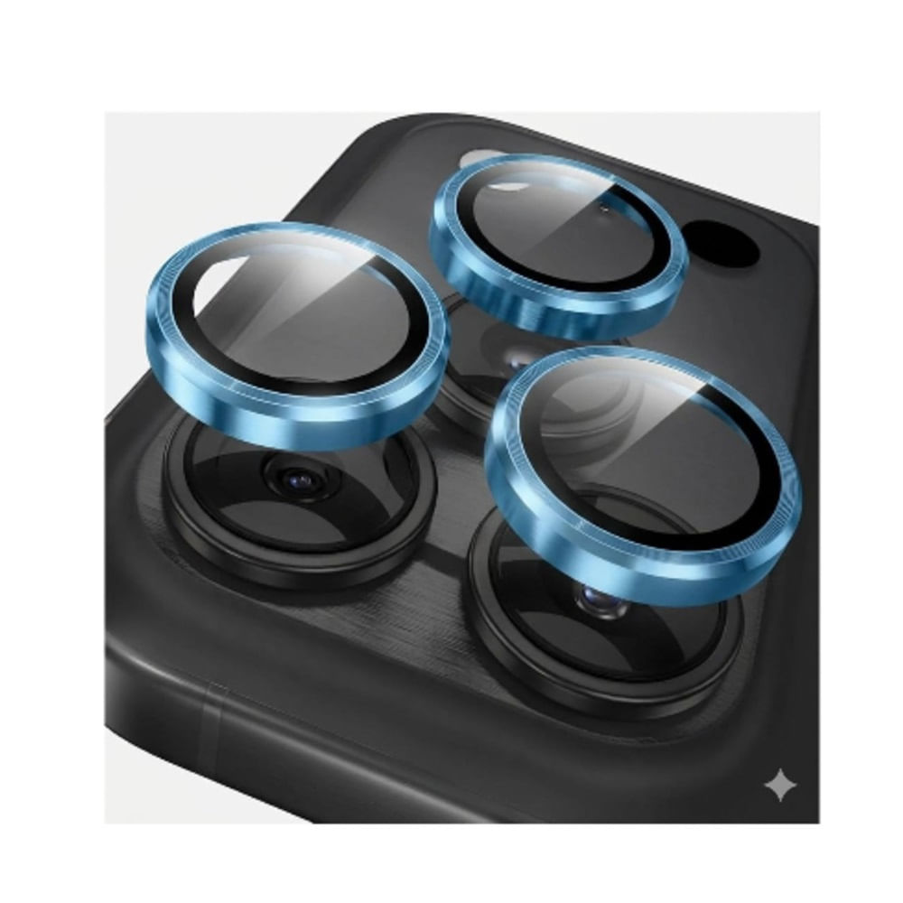 Micas Protector de Camara para Iphone 17 Pro - CELESTE