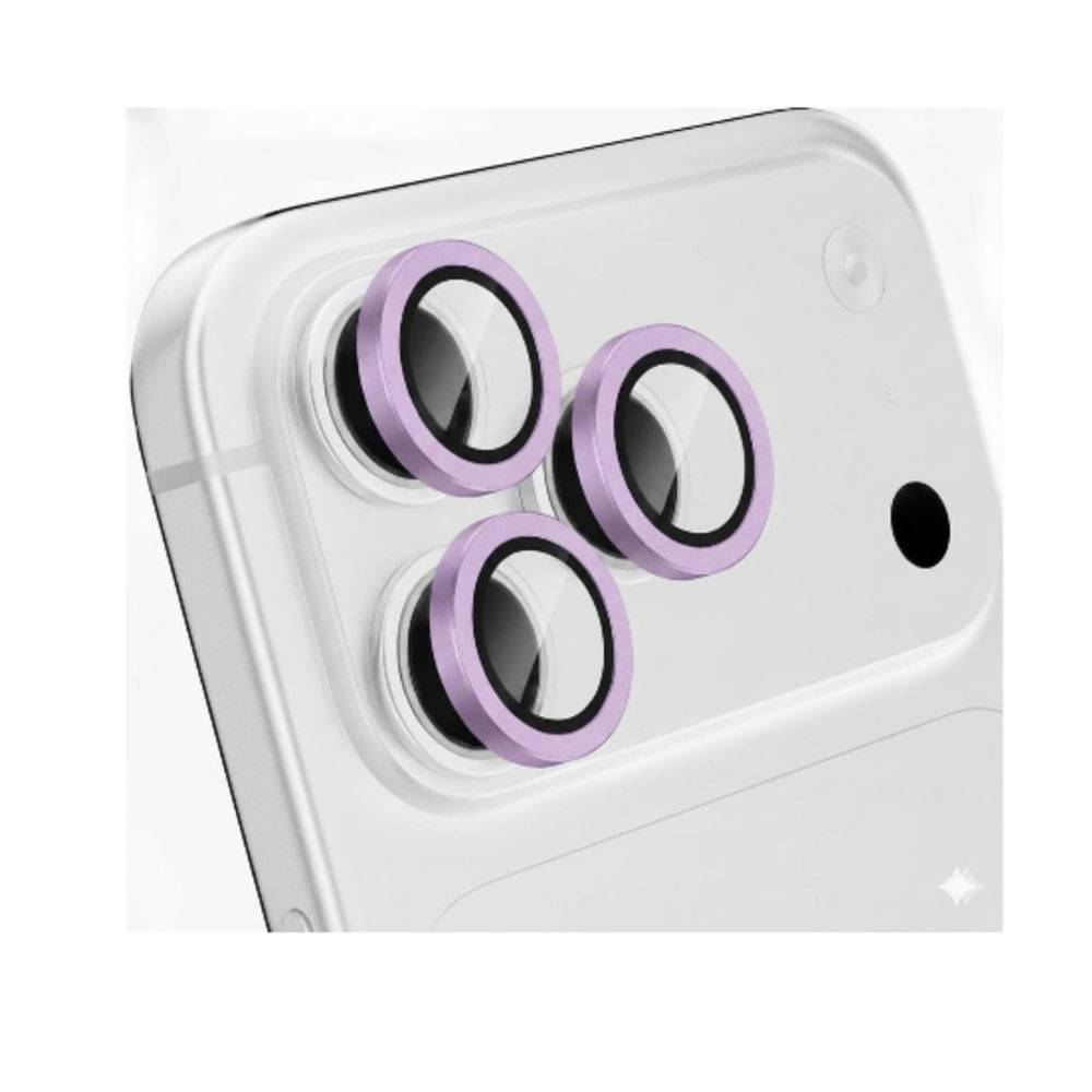 Micas Protector de Camara para Iphone 17 Pro - LILA