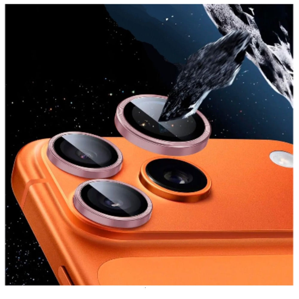 Micas Protectores de Camara para Iphone 17 Pro Max - ROSADO