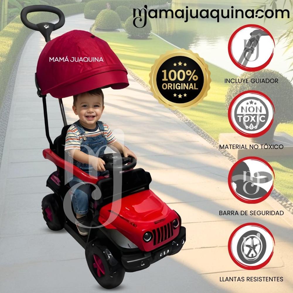 Correpasillo Guiador para Niños DUDU JEEP Edición Limitada Red