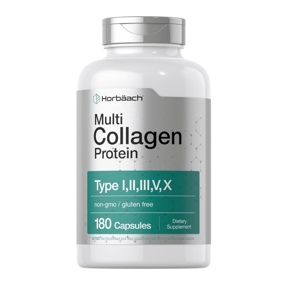 Colágeno Multi Protein Tipo  II III V y X Horbaach 2000 mg