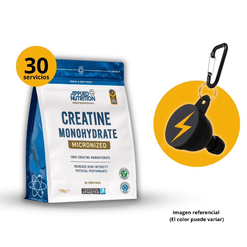 Creatina Applied Nutritio 150gr - creatina monohidratada - portasuplementos