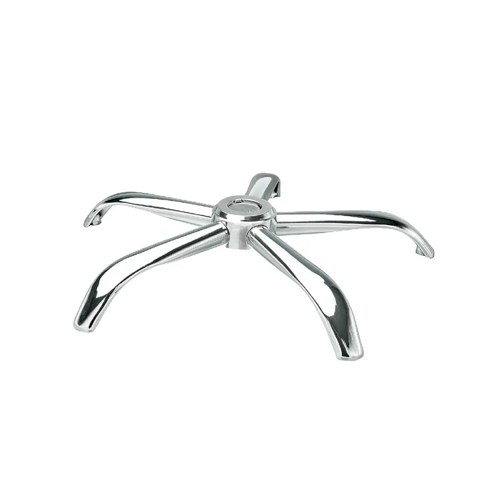 Base Aspa Araña De Silla Giratoria Cromada 60 Cm PN Ofideas