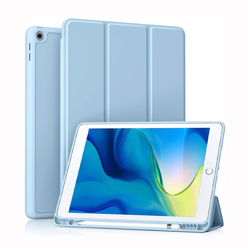 Case Smart para iPad 7ma 8va 9na Generación 10.2 Pulgadas - Celeste
