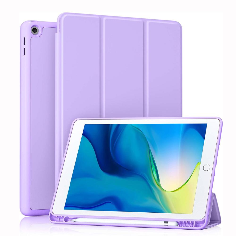 Case Smart para iPad 7ma 8va 9na Generación 10.2 Pulgadas  - Lila
