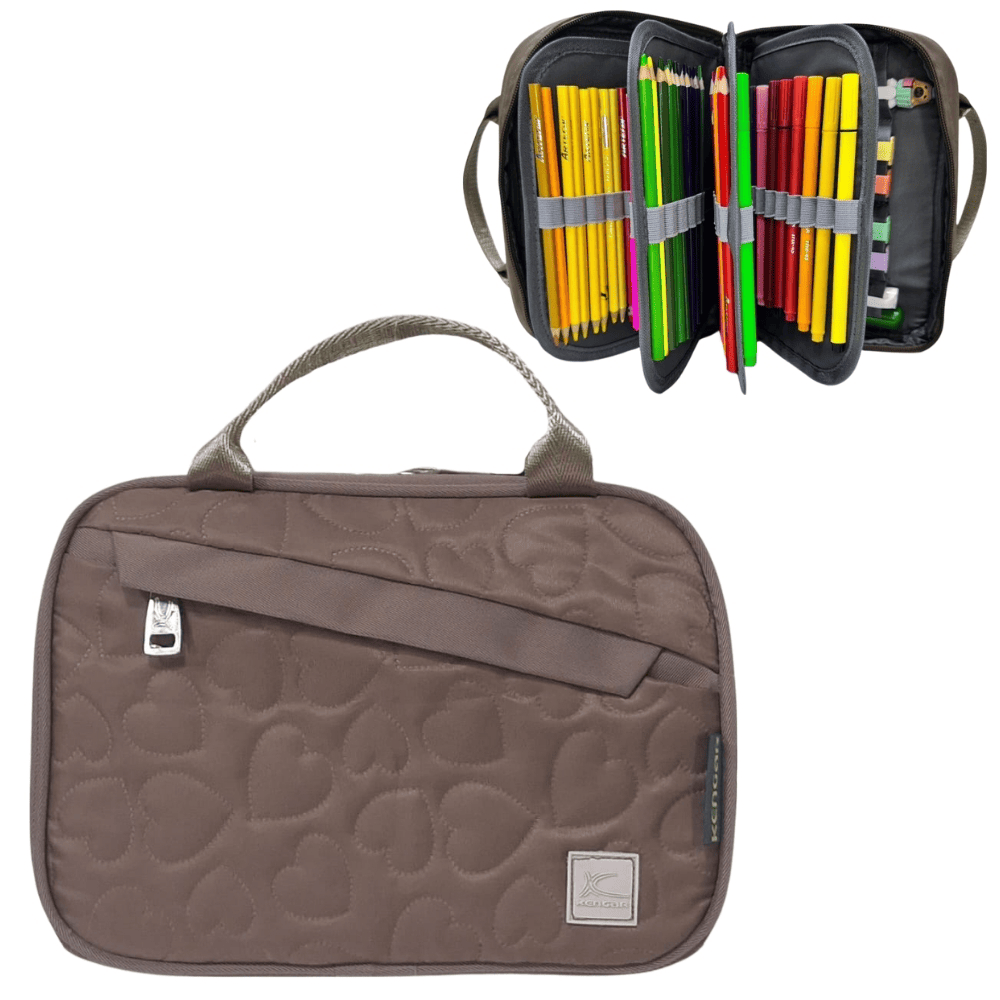 Cartuchera Organizadora XL Kengar - Tierra