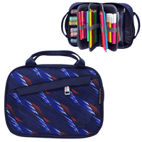 Cartuchera Organizadora XL Kengar - Azul Estampado 2