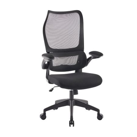 Silla Giratoria Lisboa Nylon/Metal Negro Orange