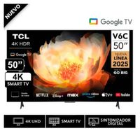 Televisor TCL 50 UHD 4K Smart GOOGLE TV 50V6C