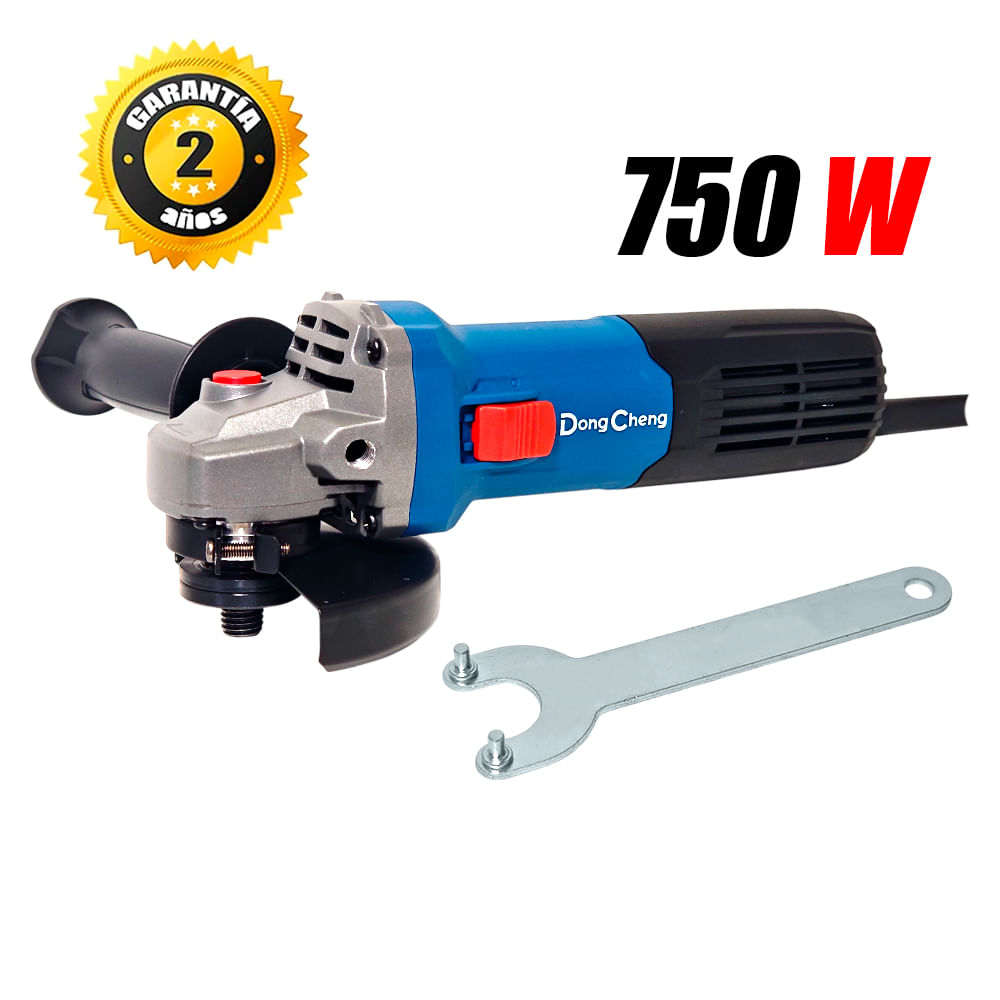 Amoladora Esmeril Angular Profesional 115mm Dongcheng DSM23-115 750W 11800rpm