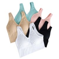 Top bividi de tira gruesa con fajita con push up removible microfibra
