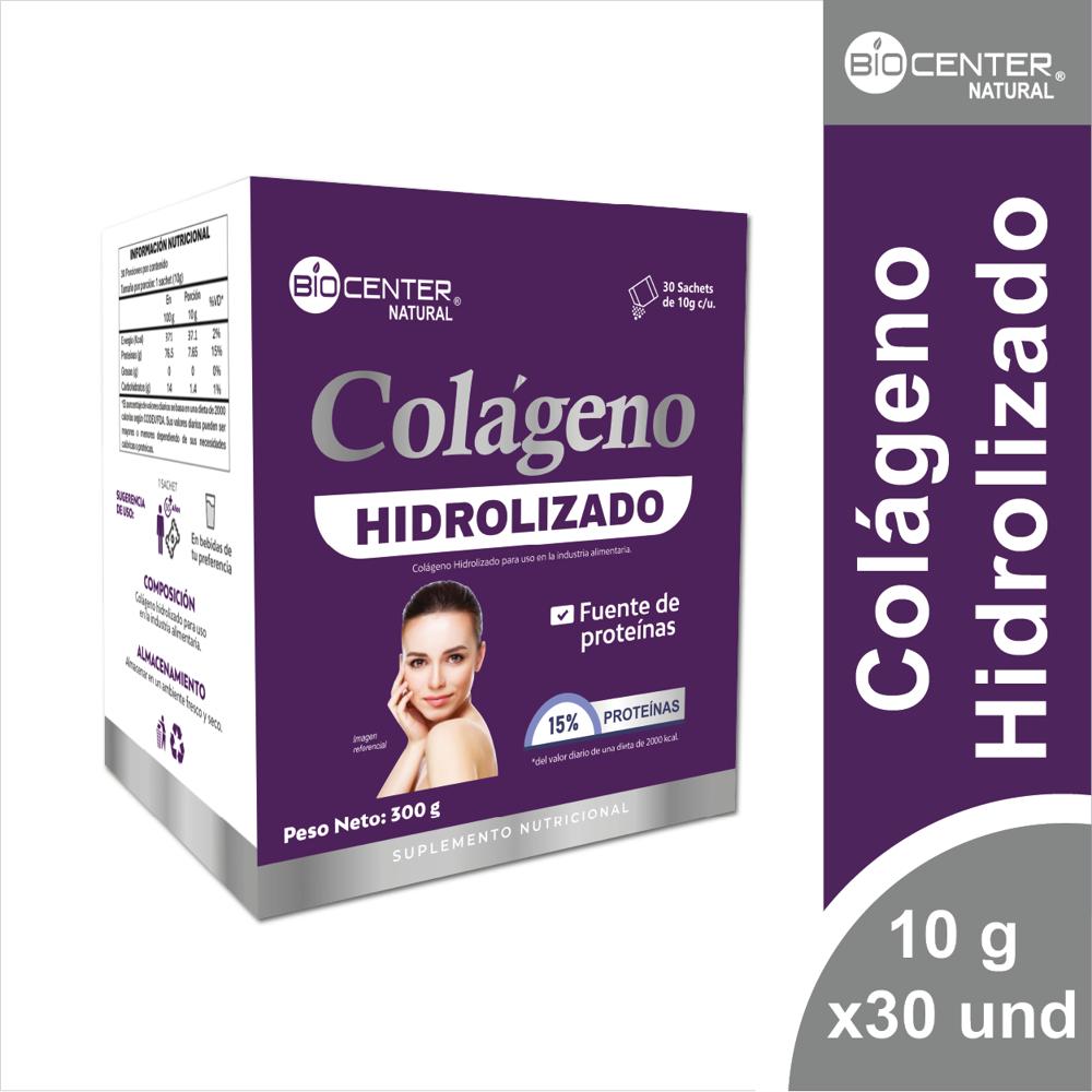 Colágeno Hidrolizado x 30 sachets - Biocenter Natural
