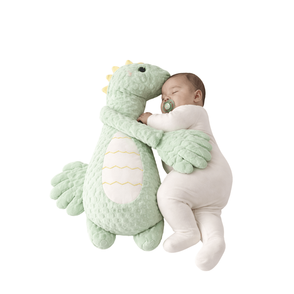 Peluche Almohada de Compañía con Palmaditas para Bebé DINO