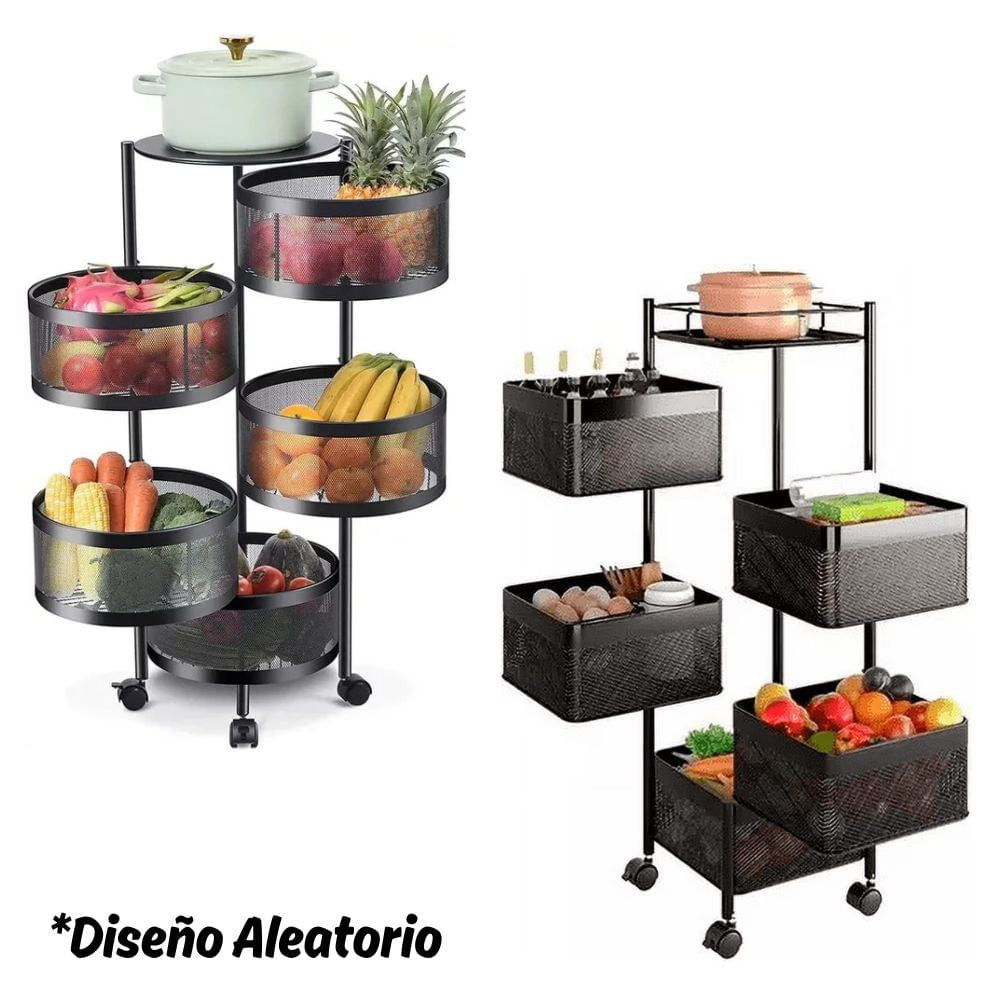 Verdulero Organizador de Cocina 5 Niveles