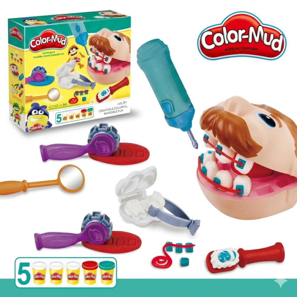 Set de Plastilina Dentista - Masilla Moldeable