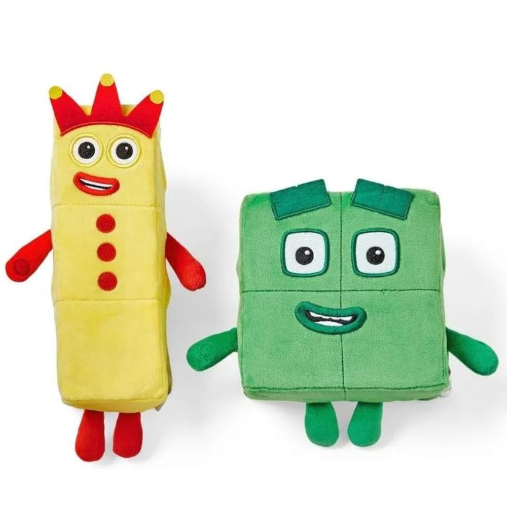 Peluches Hand2mind Numberblocks Tres Y Cuatro Amigos Jugueto