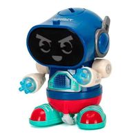 Juguete Divertido Robot Para Niños Camina Con Luces y Sonidos - Azul