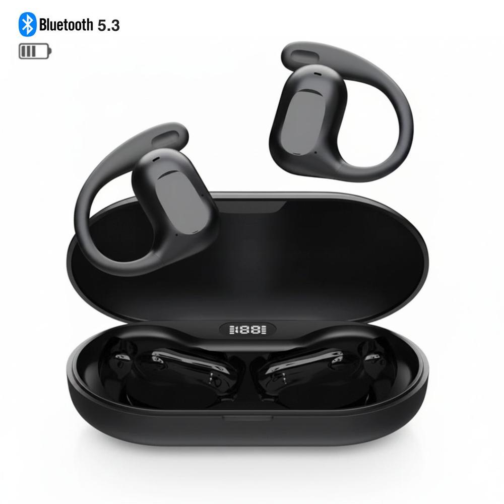 Audífonos  Inalámbricos Bluetooth OWS F200 Auriculares Táctil Estuche Pantalla Digital