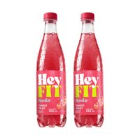 Pack Gaseosa HEY FIT Soda Tango Twist Botella 600ml Paquete 2un