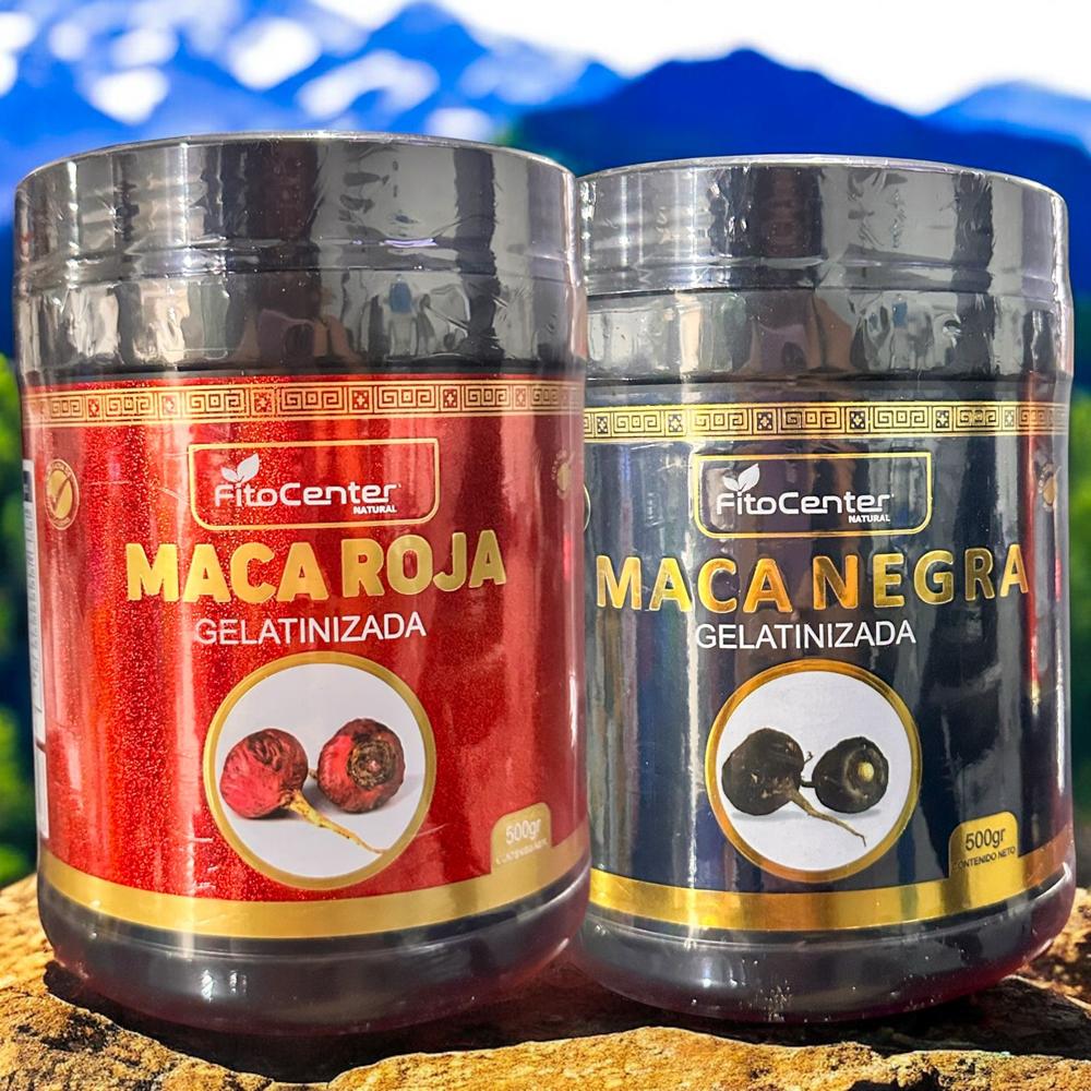 MACA ROJA GELATINIZADA ENVASADA 500GR